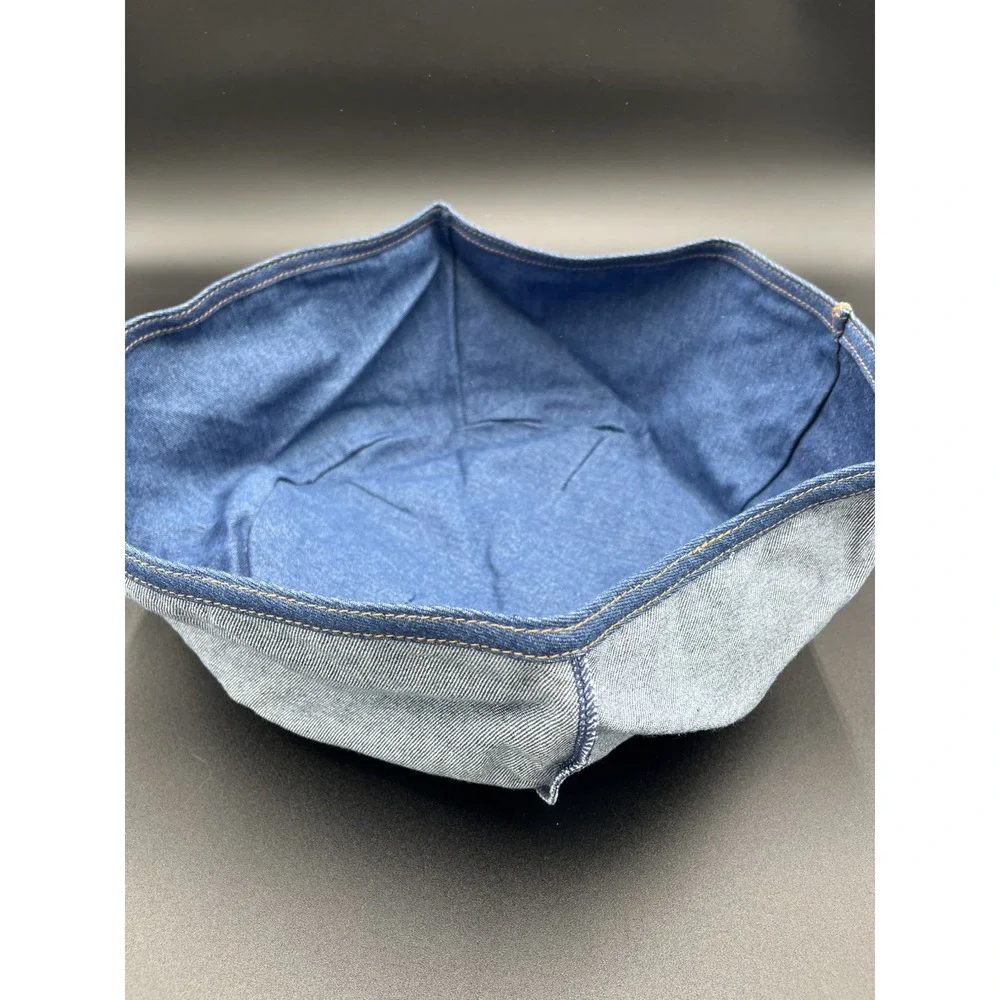 Longaberger Serve Around Denim Basket Fabric Liner